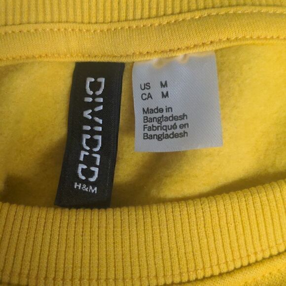 Divided Cropped Sweatshirt    - Picture 4 of 5